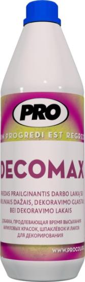 Prekės „Dažų priedas DecoMax 1 l PRO“ paveikslėlis