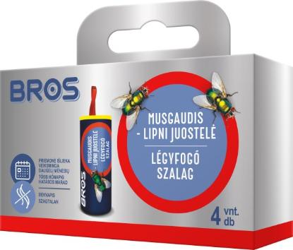 Prekės „Juosta lipni - musgaudis 4 vnt  Bros“ paveikslėlis