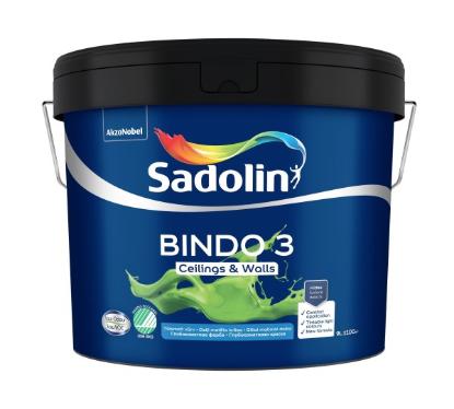 Prekės „Dažai Sadolin Bindo-3 BW 9L“ paveikslėlis
