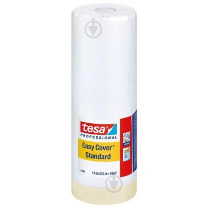 Prekės „Plėvelė dažymo apsauginė easy cover STANDARD 15 m x 2,6 m TESA“ paveikslėlis