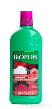 Prekės „Skystos trąšos begonijoms Biopon, 500 ml“ paveikslėlis