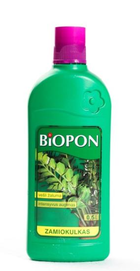 Prekės „Skystos trąšos zamiokulkams Biopon, 500 ml“ paveikslėlis