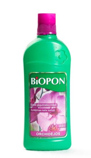 Prekės „Skystos trąšos orchidėjoms Biopon, 500 ml“ paveikslėlis