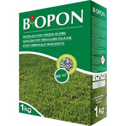 Prekės „Granulės vejoms nuo piktžolių 1 kg Biopon“ paveikslėlis