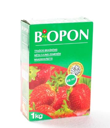 Prekės „Granulės braškėms, žemuogėms Biopon 1 kg“ paveikslėlis