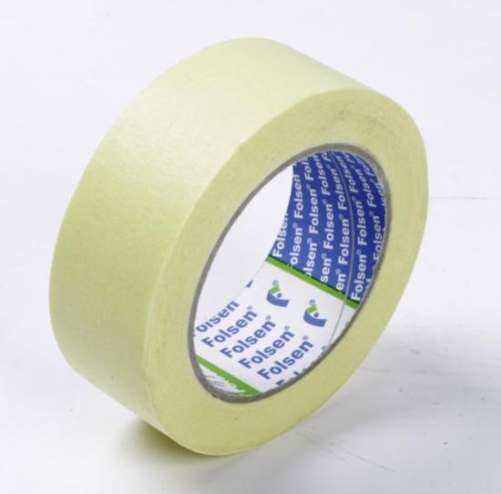 Prekės „Dažymo juosta,geltona 80C 50 m x 38 mm FOLSEN“ paveikslėlis