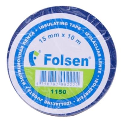 Prekės „Juosta izoliacinė 15 mm x 10 m mėlyna FOLSEN“ paveikslėlis