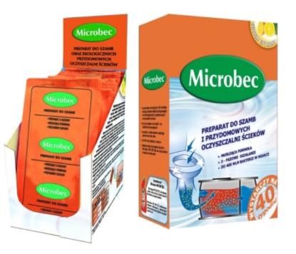 Prekės „Preparatas nuotekų duobėms Microbec 25 g“ paveikslėlis