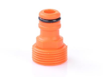 Prekės „Jungtis laistymo žarnai 3/4 " su išoriniu sriegiu plastmasinis R1115 VERTAS“ paveikslėlis