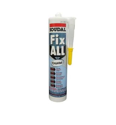 Prekės „Klijuojantis hermetikas hibridinio polimero pagrindu Fix all Crystal, 290 ml“ paveikslėlis
