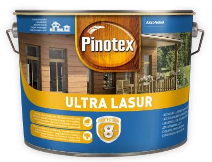 Prekės „Medienos impregnantas PINOTEX ULTRA, 10 l, oregonas, blizgus“ paveikslėlis