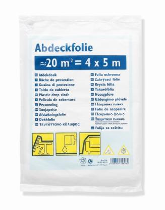 Prekės „Plėvelė apsauginė uždengim.poliet.4x2,5m 5my“ paveikslėlis