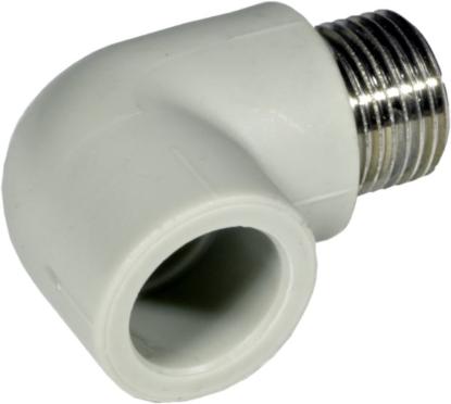 Prekės „Alkūnė PPR 25 x 3/4 " išoriniu metaliniu sriegiu HP Trend 77224“ paveikslėlis