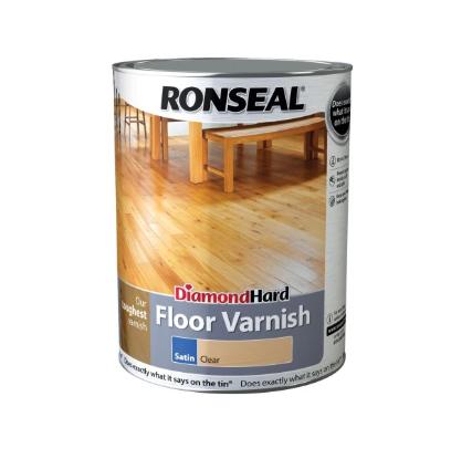 Prekės „Lakas grindims RONSEAL Diamond 5 l bespalvis pusiau matinis“ paveikslėlis