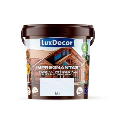 Prekės „Impregnantas medienai PRIMACOL LuxDecor 1 l baltas“ paveikslėlis