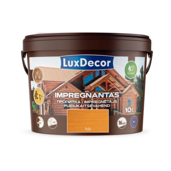 Prekės „Impregnantas medienai PRIMACOL LuxDecor 10 l pušis“ paveikslėlis