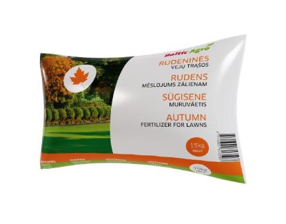 Prekės „Koncentruotos rudeninės mineralinės trąšos vejoms 15 kg“ paveikslėlis