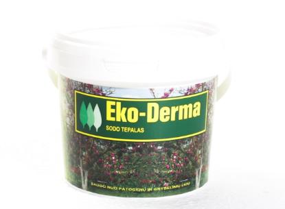 Prekės „Sodo tepalas Eko-Derma 350 g Bros skirtas medžių ir krūmų apsaugai“ paveikslėlis