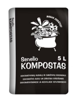 Prekės „Kompostinė žemė Senelio 5 l“ paveikslėlis