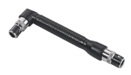 Prekės „Rankena magnetinė sukimo antgaliams 1/4" kampinė 109 mm Wolfcraft 1573000“ paveikslėlis