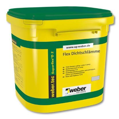 Prekės „Hidroizoliacija Weber Superflex D2 24 kg“ paveikslėlis