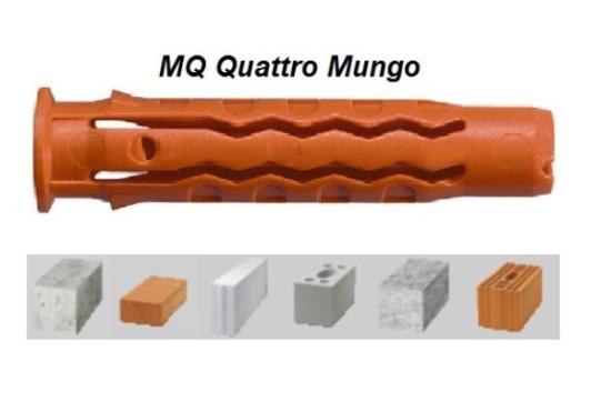 Prekės „Kaištis nailoninis 10x50 mm MQ Quattro Mungo“ paveikslėlis