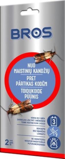 Prekės „Lipni maistinių kandžių gaudyklė (2vnt) BROS“ paveikslėlis