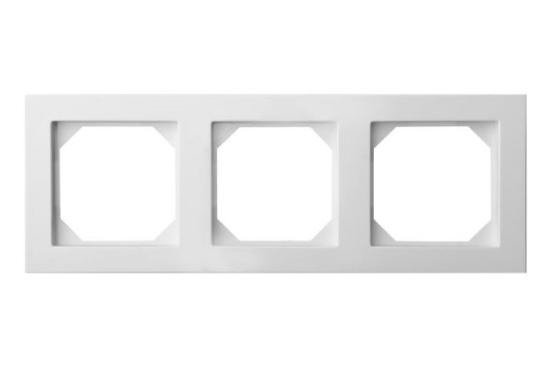 Prekės „Rėmelis 3 vietų K14-245-03 Epsilon White baltos spalvos Liregus“ paveikslėlis