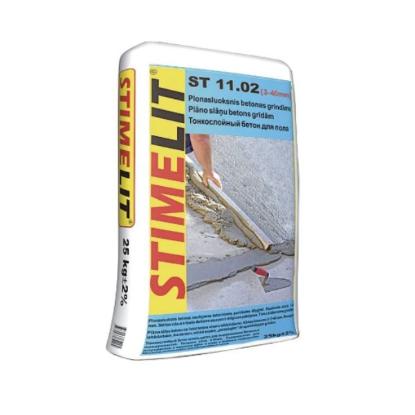 Prekės „Plonasluoksnis betonas grindims STIMELIT ST11.02, 25 kg, 2 - 40 mm“ paveikslėlis