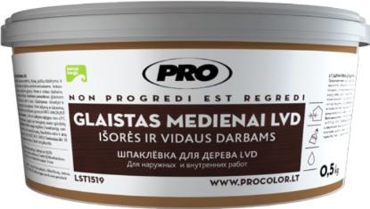 Prekės „Glaistas medienai PRO LVD baltas 0,5kg“ paveikslėlis