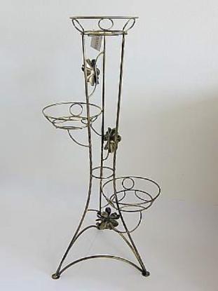 Prekės „Gėlių stovas 96 x 50 cm 3 vietų 40-0385“ paveikslėlis
