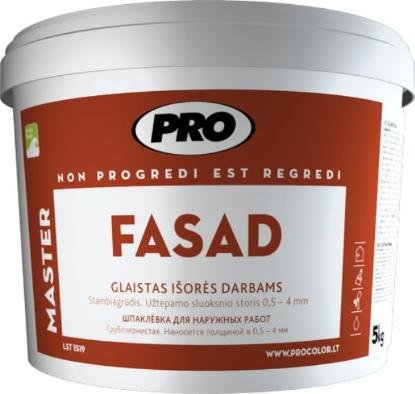 Prekės „Glaistas fasadui PRO FASAD 15 kg“ paveikslėlis