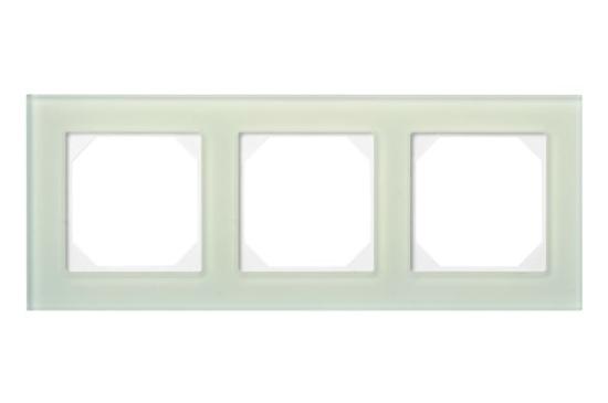 Prekės „Rėmelis 3 vietų 6 mm K14-245-03 Epsilon Natural glass natūralus matinis stiklas Liregus“ paveikslėlis