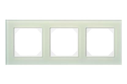 Prekės „Rėmelis 3 vietų 6 mm K14-245-03 Epsilon Natural glass natūralus matinis stiklas Liregus“ paveikslėlis