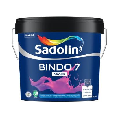 Prekės „Dažai Sadolin Bindo-7 BW 4,5L Akcija“ paveikslėlis