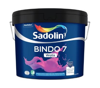 Prekės „Dažai Sadolin Bindo-7 BW 9L Akcija“ paveikslėlis