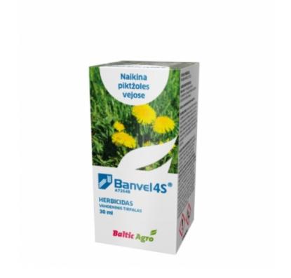 Prekės „Herbicidas nuo piktžolių Banvel 30 ml“ paveikslėlis