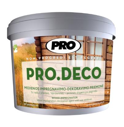 Prekės „Impregnantas medžio PRO DECO besp.10L“ paveikslėlis