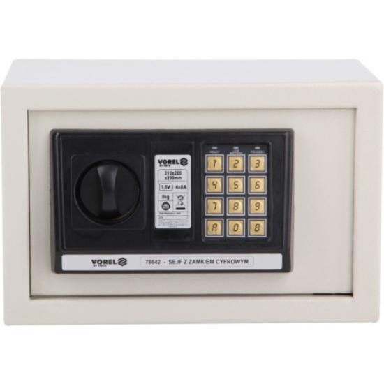 Prekės „Seifas su skaitmeniniu kodu 35 x 25 x 25 cm Vorel“ paveikslėlis