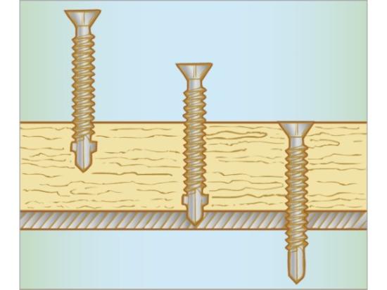Prekės „Savisriegis su sparneliais 4,2x32 mm Corrseal C4 WING Essve“ paveikslėlis