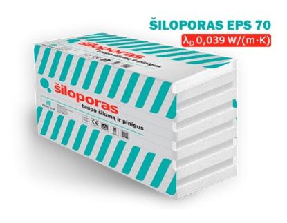 Prekės „Polistirenas, šiloporas EPS 70/10 100x985x485 mm, frezuotas“ paveikslėlis