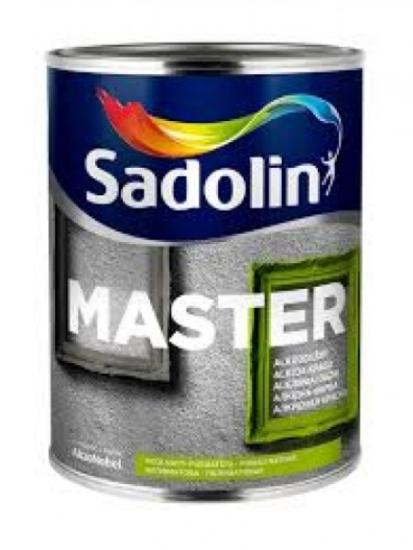Prekės „Alkidiniai emaliniai dažai SADOLIN MASTER 30, 1 l, BW bazė, balti, pusiau matiniai“ paveikslėlis