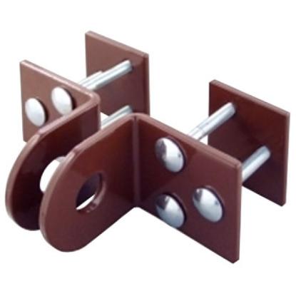 Prekės „Kilpa spynai 32x38x3 mm 2 vnt. Fortem“ paveikslėlis