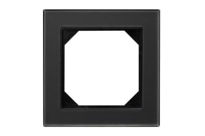 Prekės „Rėmelis 1 vietos 6 mm K14-245-01 Epsilon Black Glass juodas matinis stiklas Liregus“ paveikslėlis