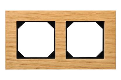 Prekės „Rėmelis 2 vietų  K14-245-02 Epsilon Oak wood natūralus ąžuolas Liregus“ paveikslėlis