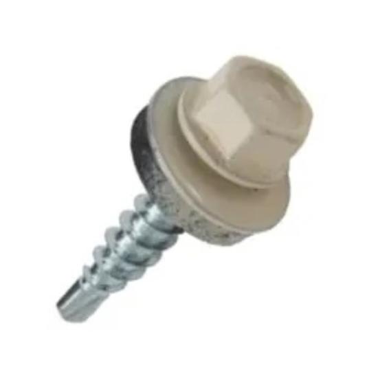 Prekės „Savisriegiai į metalą 4,8x19 mm RAL 1015 KKRJP geltonas“ paveikslėlis