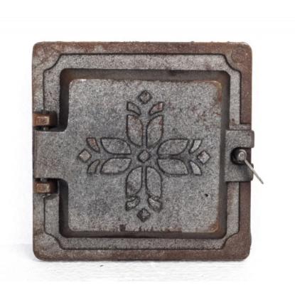 Prekės „Durelės krosniai ketaus pelenams 150 x 150 mm A-7“ paveikslėlis