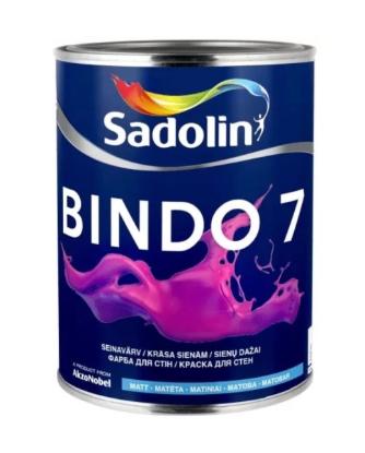 Prekės „Dažai Sadolin Bindo-7 BC 0,84L“ paveikslėlis