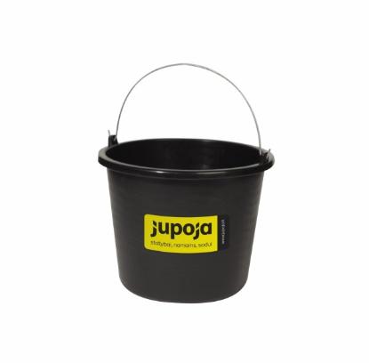 Prekės „Statybinis kibiras 5 L JUPOJA, plastikinis, juodas“ paveikslėlis