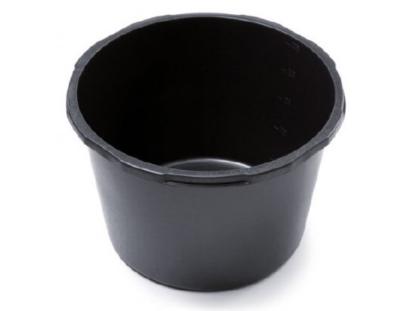 Prekės „Vonelė apskrita plastikinė juoda 45 l IKO45“ paveikslėlis